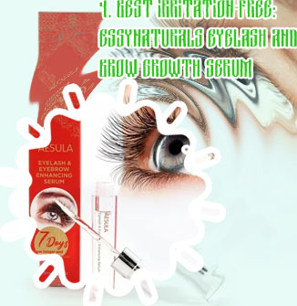 Eyelash growth and thickening serum