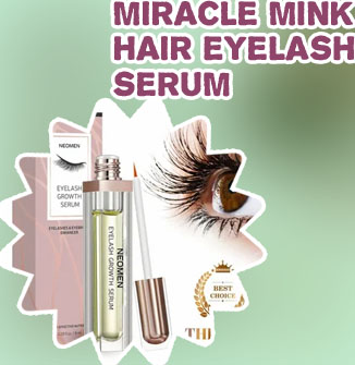 Eyelash serum for hair growth