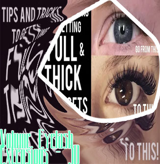 Full set eyelash extensions