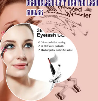 Grande lash heated lash curler
