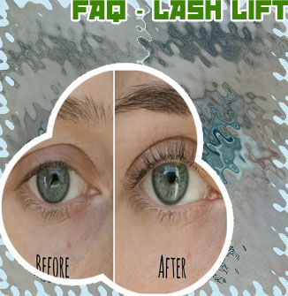 Lash lift swimming