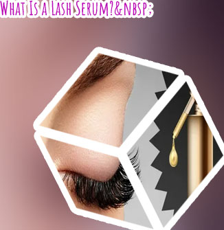 Lash serum and mascara